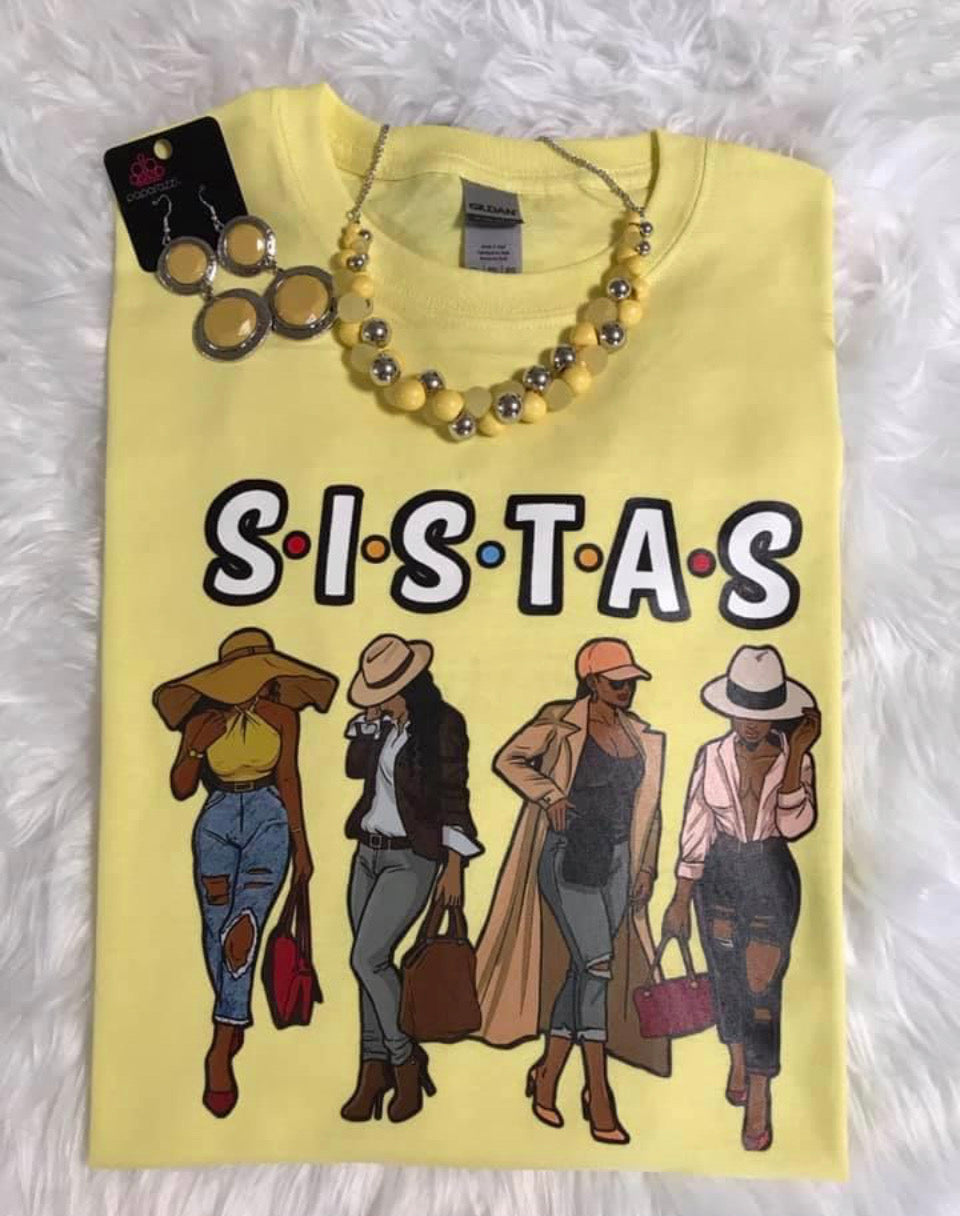 SISTAS COUSINS T-SHIRT/TOTE